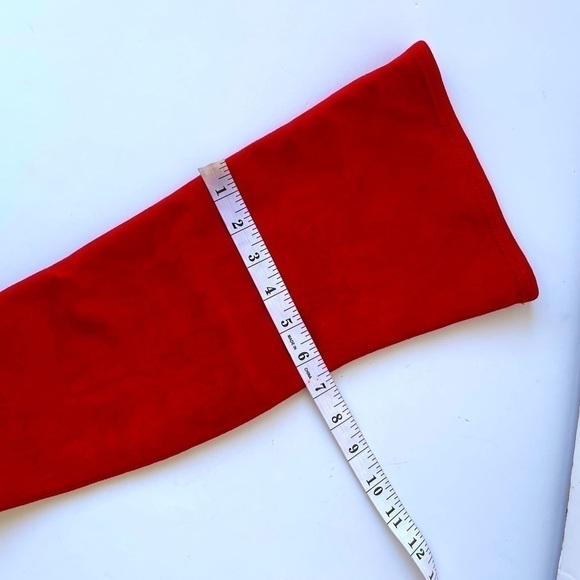 NWT! ($140) Jessica Simpson Sexy Red Boots Tall Over the knee boots heels, Sz 5 - Picture 9 of 10